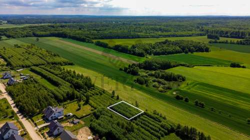 Działka w Darzlubiu 6km od Pucka media WZ 1040 m2