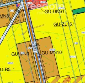 Działki budowlane Guzew MPZP od 3000 m do 1 h