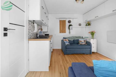 Mikro apartament 12,42 m nad morzem 400 m od pl