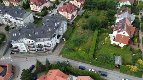 Działka inwestycyjna z gotowym projektem budowlany