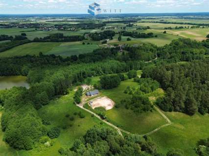 Widokowe działki nad Jeziorem otoczone lasem
