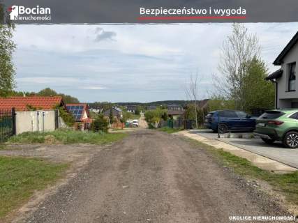 Słoneczna, uzbrojona działka Dobry dojazd