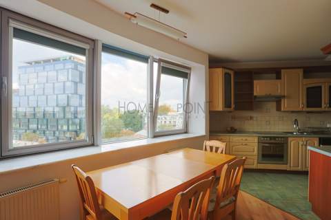 72,5 m Rondo Wiatraczna loggia panorama miasta