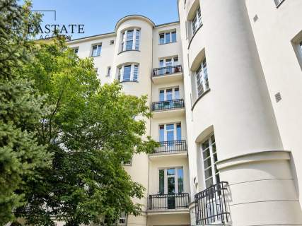Mokotowska 60m kamienica wys. 3,2 m balkon