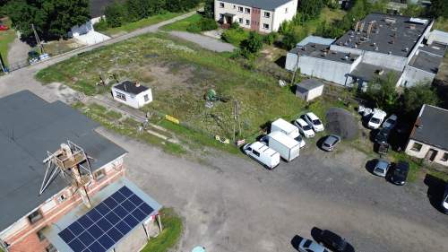 Działka przemysłowo usługowa utwardzona w Stolnie 2300m2
