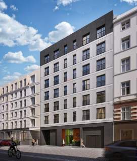 Apartament typu studio z balkonem na Starym Mieście