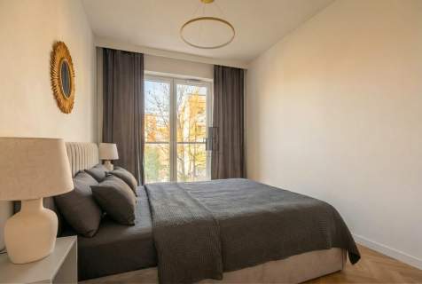 Dwa pokoje, urlokliwy balkon, nowe budownictwo