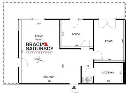Mieszkanie na sprzedaż, 62 m2, Kalwaria Zebrzydowska