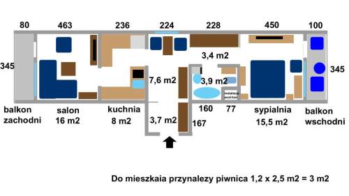 DO ZAMIESZKANIA OD ZARAZ. 2 balkony, OKAZJA.