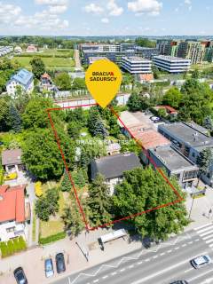działka usługowa ul. Balicka Bronowice 1688m PUU