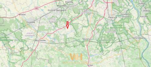 Działka budowlana 3000 m2 , 35 km od Warszawy