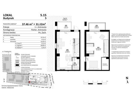Apartament z Antresolą, Sobieszewo