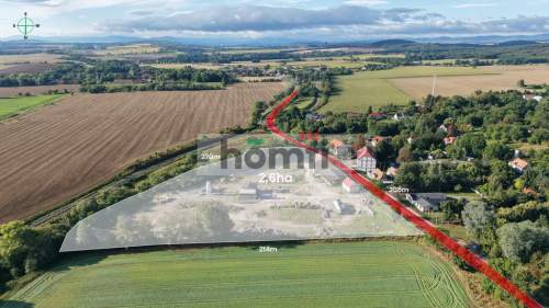 Teren inwestycyjny 2,6 ha przy DK8
