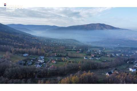 Działka budowlana 25 arów gm. Radziechowy