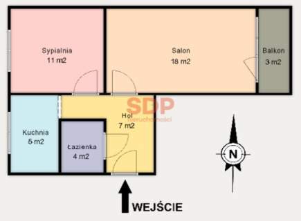 2 pokoje z kuchnią w pełni wyposażone