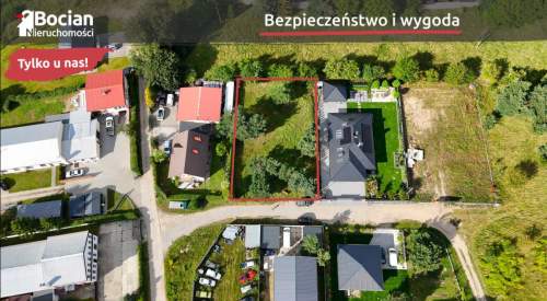Uzbrojona płaska działka - Chwaszczyno 