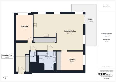 Apartament z widokiem na las Kielce