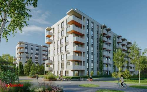 4-pokoje na Jeżycach, 2 balkony 