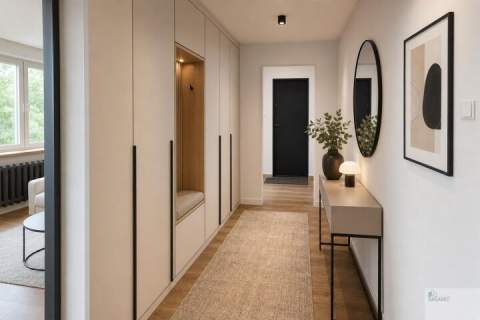 3-pok po generalnym remoncie 60 m2 Os. Witosa Balkon