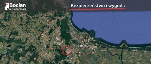 Działka w atrakcyjnej lokalizacji Gdańsk Jasień 