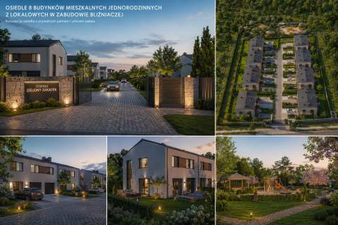 Wawer, Zerzeń, teren z MPZP, 16 segmentów