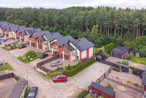 Dom szereg narożny z działką 500 m2 w Luzinie 