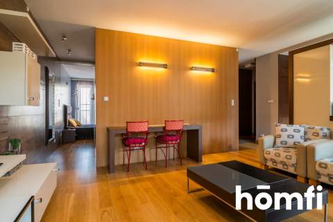 3-pokojowy apartament wykończony drewnem