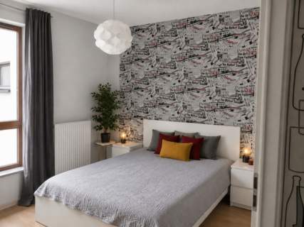 Wilanów, 2 pokoje 39 m , balkon,garaż