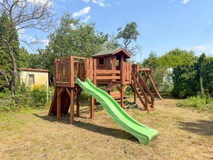 Działka ROD z murowanym domkiem Rybnica - Graniczna