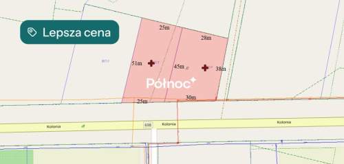2 działki z WZ 1205 m Janów Podlaski