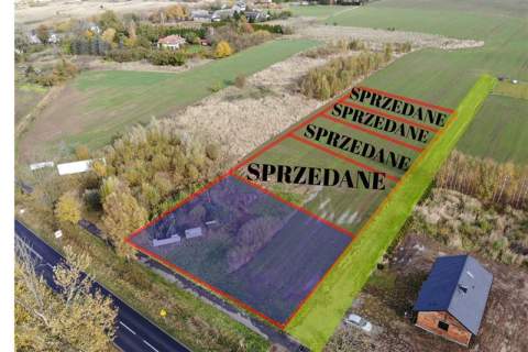 Działka - Strzeżenice