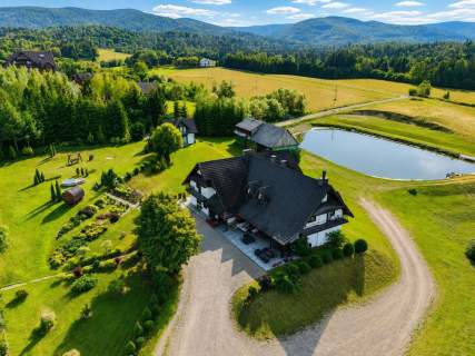 Pensjonat 1,79 ha w sercu Bieszczad Smerek