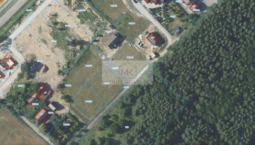 Działki budowlane 896 m2 897 m2 Lubsza Zacisze MPZP