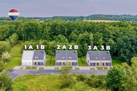 Na sprzedaż segmenty 109 m w sąsiedztwie lasu