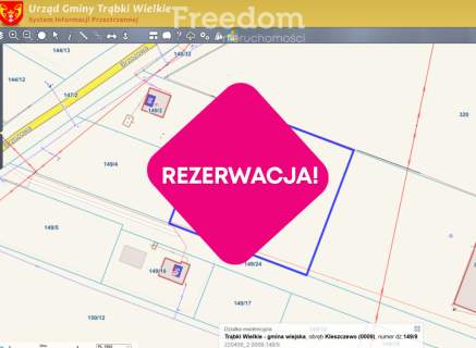 Działka budowlana, możliwy podział na 4 działki 