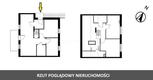 Nowe dwupoziomowe mieszkanie z balkonem.