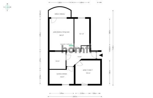 Przestronne 65 m Komfortowe Toruń-Czerniewice