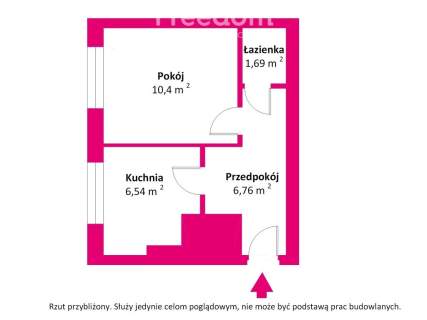 Na sprzedaż kawalerka w centrum Elku