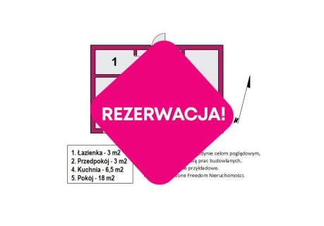 Słoneczna kawalerka 31 m Łódź - Retkinia