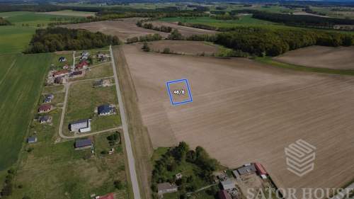 Działka budowlana 713 m2, obowiązujący MPZP.