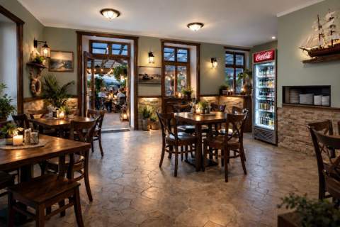 Dochodowa restauracja 250 m od plaży Darłówko Zachodnie Gotowy...