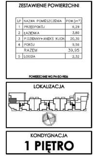 KLONOWA 2 małe POKOJE