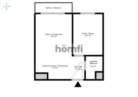 Gdańsk Przymorze 2 pokoje Baltea Apartments