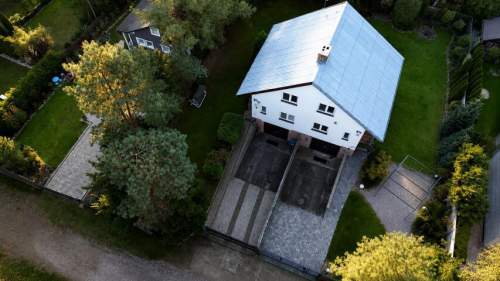Dom całoroczny 3 min. od Narwi 3 pok. 60 m2 taras 26 m2 garaż