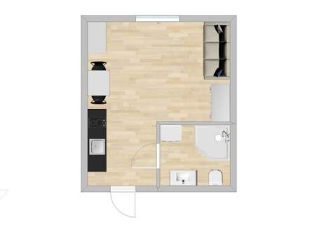 Nawrot 39, Śródmieście, studio z balkonem
