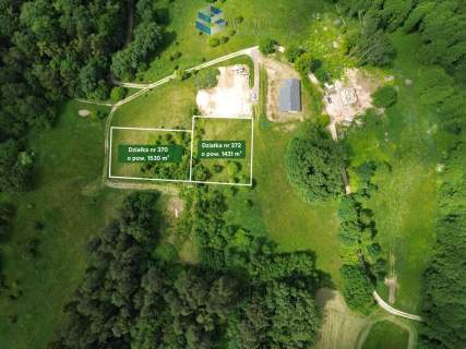 Widokowe działki nad Jeziorem otoczone lasem