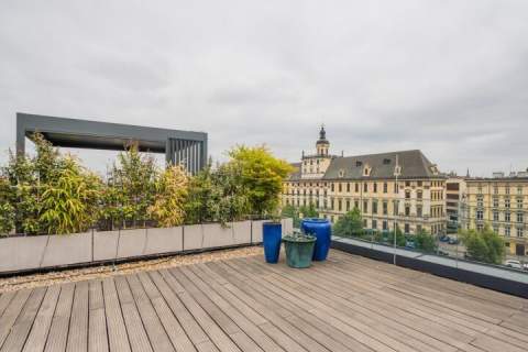Luksusowy apartament na wodzie/prywatny taras na dachu/Centrum