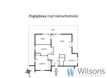 Ostatnie piętro z wygodnym tarasem. 2 m. parkingow