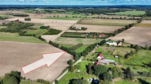 Dargikowo - działka budowlanea 45 km od morza - na