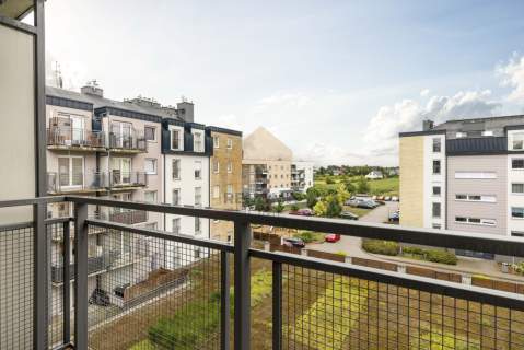 Dwa pokoje 47m2 oddzielna kuchnia balkon